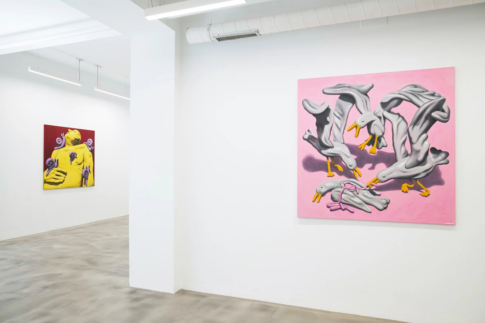 Artwork by Martynas Auz at Between Intimacy and the Grotesque, Madrid, Spain, 2026 (1)
